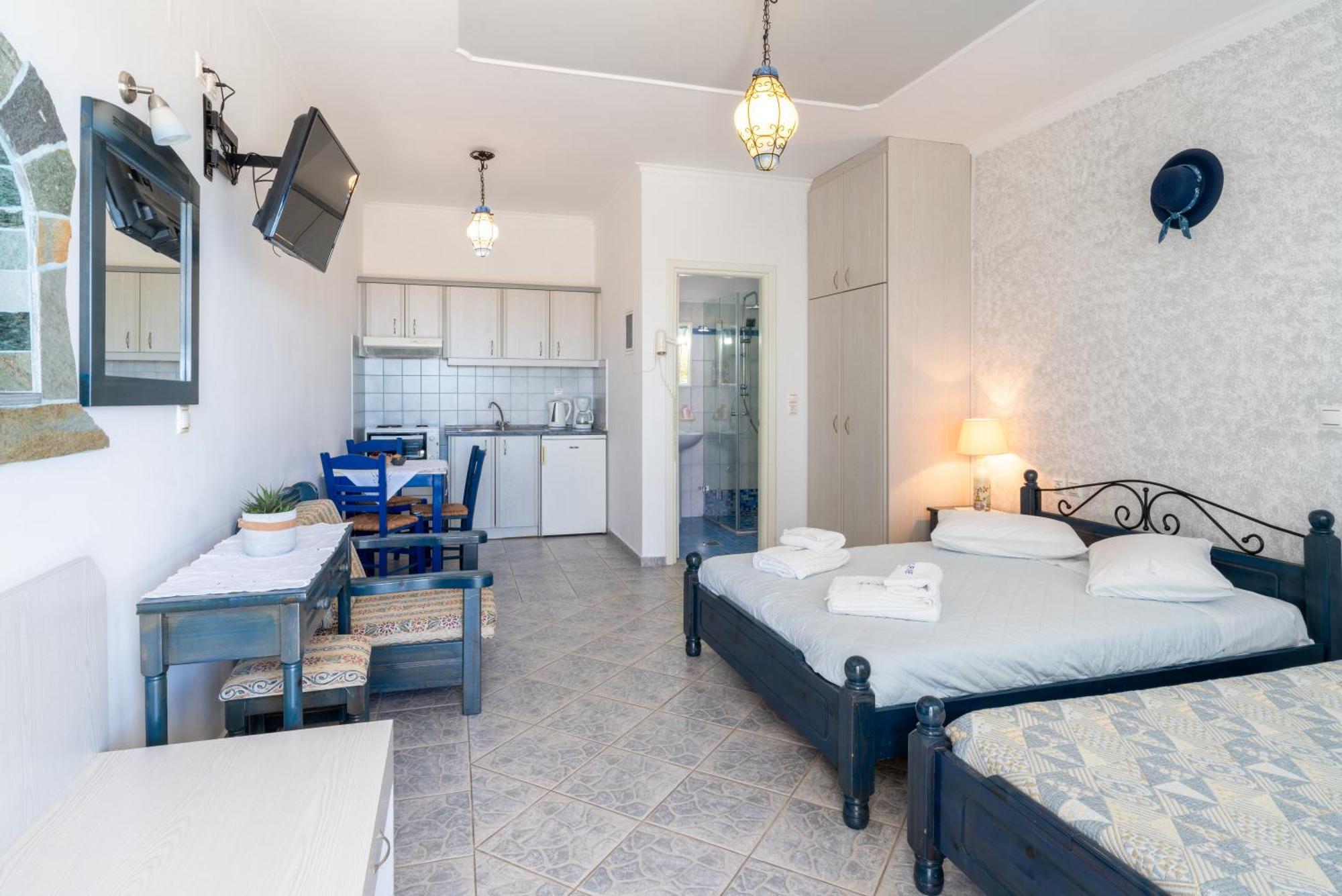 Sirines Aparthotel Vlachata Bagian luar foto